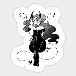 Angelic Demon Sticker